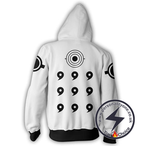 Naruto's Six Paths Sage Mode Zip Up Hoodie Jacket